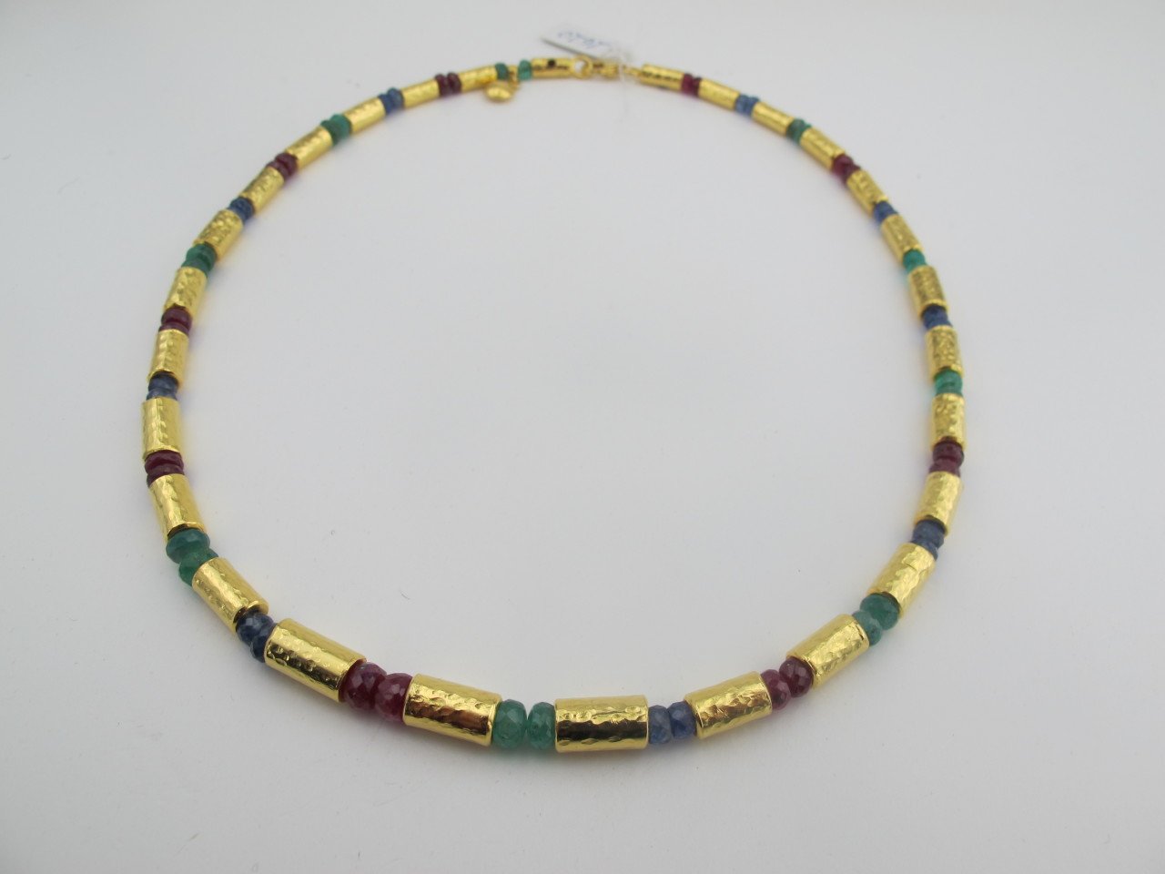 Karışık Taşlı Süzme Kolye