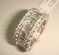 Baget Pırlantalı Yüzük